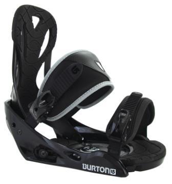 bindings on snowboard. on a snowboard binding